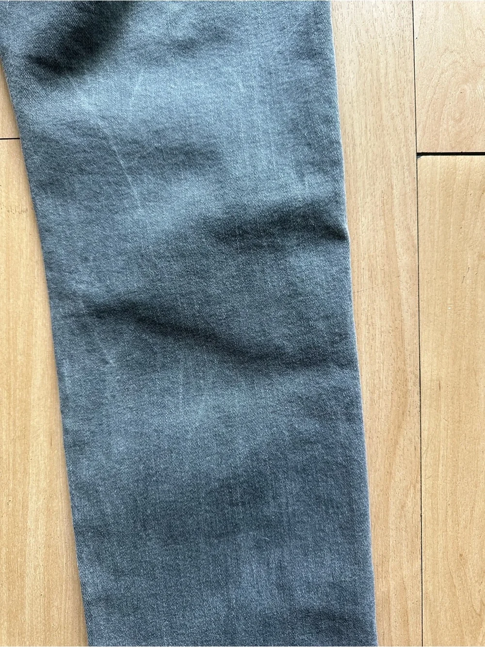 J. Crew Men's Flex Gray Slim Jean Size 33 x 30 Cotton/Elastane Casual Straight